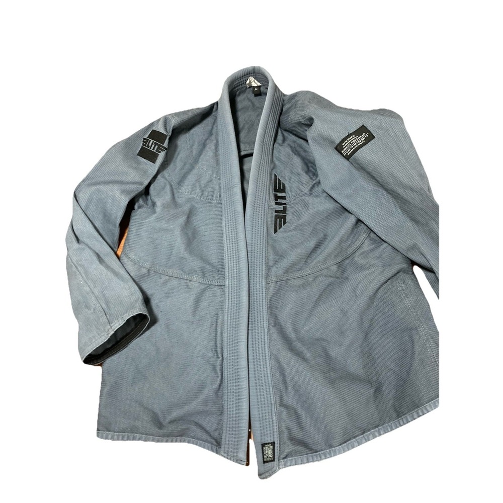 Elite Sports BJJ GI Jacket Gray A4 Jiu-Jitsu Elite BJJ GI Model